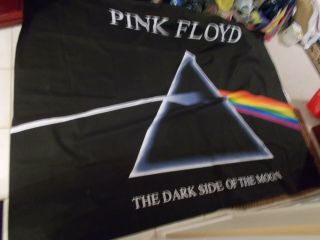 Pink Floyd Dark Side Of The Moon Rock N Roll Huge Wall Banner 7 Foot By 5 Foot