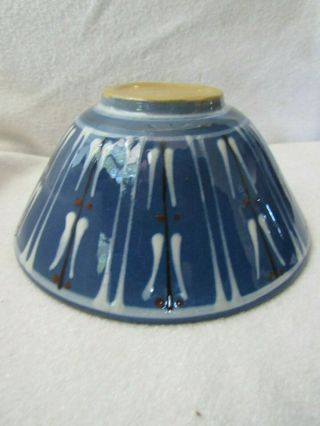 Herman Kahler Hak Denmark Art Pottery Bowl Vintage Mid Century Modern 5 5/8 In