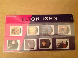 Elton John - Collectors Stamps - Limited Edition