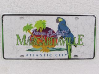 Jimmy Buffett Margaritaville Novelty License Plate Atlantic City
