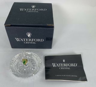Waterford Crystal Round Dish Ring Holder 7514339500 Starburst