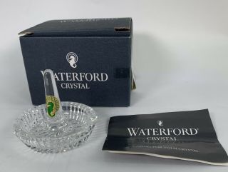 Waterford Crystal Round Dish Ring Holder 7514339500 Starburst 2