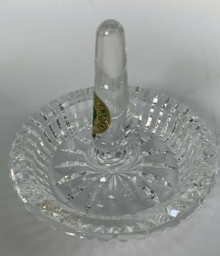Waterford Crystal Round Dish Ring Holder 7514339500 Starburst 5