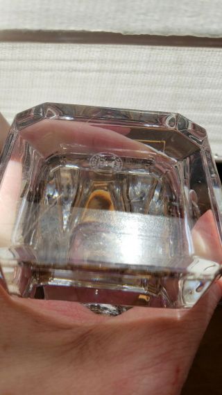 Vintage Signed Cristal Sevres France Lead Crystal Bud Vase 8.  5 