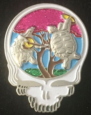 Grateful Dead - Steal Your Terrapin Pin Silver Variant Limited Edition