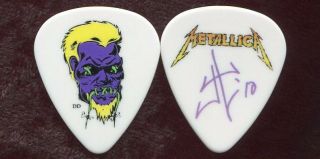 Metallica 2010 Death Tour Guitar Pick James Hetfield Custom Concert Stage 1