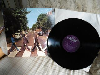 The Beatles Abbey Road Album Vintage Album Capital Records