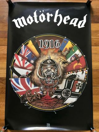 Motorhead 1916 Rare Promo Poster 