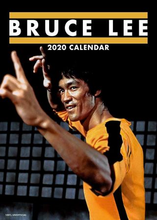Bruce Lee 2020 Calendar Large A3 Poster Size Wall,  Uk Postage