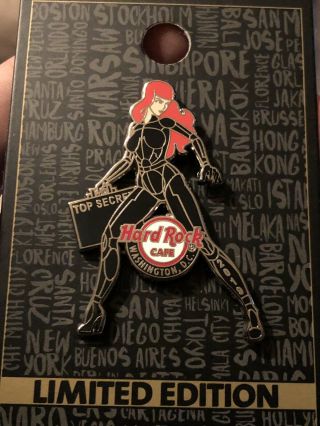 Hard Rock Cafe Washington Dc 2019 Spy Girl Comic Con Pin