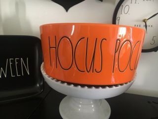 Rae Dunn Orange Hocus Pocus Dish