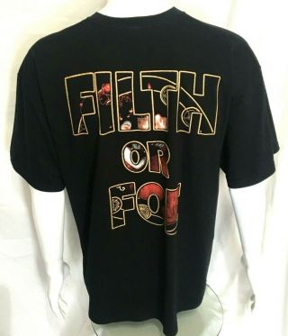 CRADLE OF FILTH - Filth or Foe - Official T - Shirt (XL) OG 2010 Merch 2