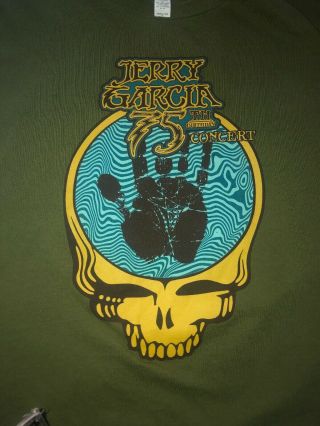 Jerry Garcia 75th Birthday Concert Red Rocks T Shirt 2xl Xxl Grateful Dead Weir
