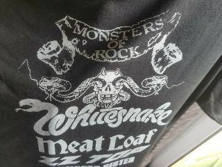 Donington Monsters Of Rock 1983 t shirt retro handmade from Programme design 4