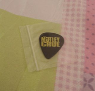 Nikki Sixx Motley Crue 1994 Tour Guitar Pick Rare