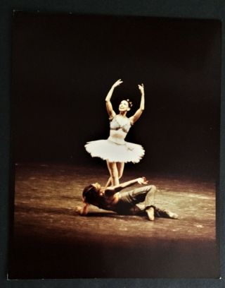 Rudolf Nureyev.  Margot Fonteyn.  Rare 1973 Color Photograph.  The Royal Ballet