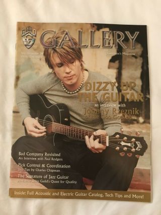 Johnny Rzeznik Goo Goo Dolls Guild Gallery Mag1999 Dizzy Up The Guitar Rare