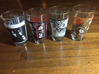 The Beatles Collector’s Series Pint Glass Set Of 4 By Apple Corp 2010