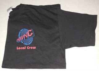 Nsync Popodyssey 2001 Local Crew T - Shirt Xl N Sync