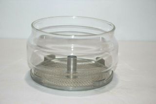 Vintage Pyrex Flameware 9 Cup Glass Percolator Coffee Pot Filter Basket 7759