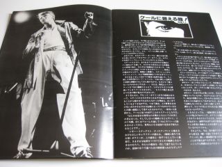 VERY RARE DAVID BOWIE 1978 Japan Tour Program Japanese Concert Brochure Book 4