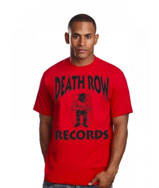 Death Row Records Graphic Logo Shirt - 2pac Dr Dre Snoop Doggy Dog - T Shirt