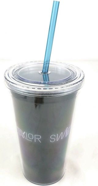 Taylor Swift 1989 World Tour Plastic Tumbler Cup And Straw 2