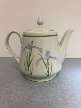 Shadow Iris Corelle Tea Kettle Porcelain