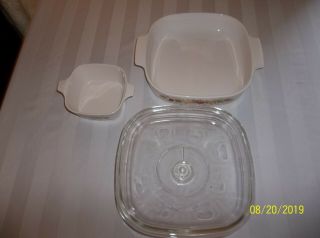 Vintage Corning Ware A - 10 - B Spice of Life Casserole Dish w/ Dome Lid,  1 2