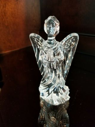 Waterford Crystal Guardian Angel Figurine W/tag