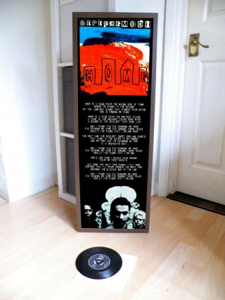 Depeche Mode Home Promo Poster Lyric Sheet,  Enjoy Silence,  Violator,  Jesus