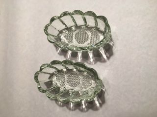 Princess House Heavy Crystal Serving Knife/spoon Rests