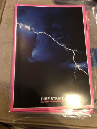 Dire Straits - Love Over Gold 1982/83 Tour Programme