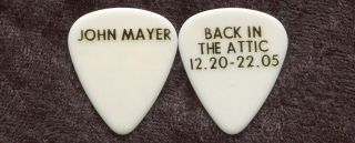 John Mayer Trio 2005 Tour Guitar Pick John Mayer Custom Concert Stage Pick 4
