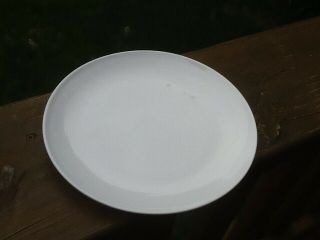 Set Of 7 Centura White Coupe Luncheon / Salad Plates 8 5/8 Inches