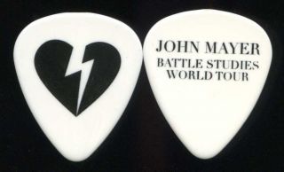 John Mayer 2010 Battle Studies Tour Guitar Pick Custom Concert Stage Pick 1