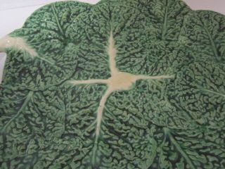 MADE IN PORTUGAL CABBAGE/LEAF PLATTER/TRAY 2