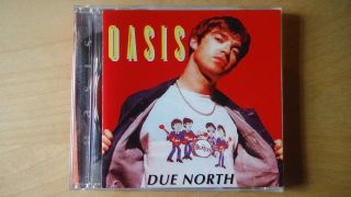 Oasis " Due North " Pro Sourced Silver Disc Cd - -