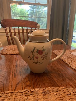 Lenox Rose Garden Tea Pot