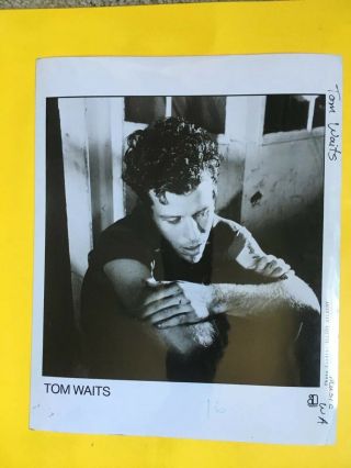 Tom Waits Press Photo 8x10,  Asylum Records
