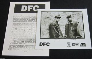 Dfc ‘things In Tha Hood’ 1994 Press Kit - - Photo