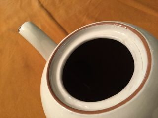 Thistle Stangl Coffee Pot Trenton NJ 9.  5 