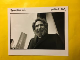 Jerry Garcia Press Photo 8x10”.