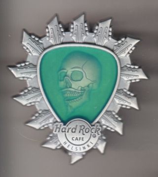Hard Rock Cafe Pin: Helsinki Translucent Skull Series Le300