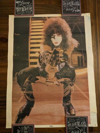 Kiss Paul Stanley Alive 2 Carnival Poster 18x24 Inches