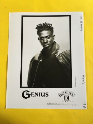 The Genius Photo 8x10”,  Gary E.  Grice,  Reprise 1991.  (wu - Tang Clan).