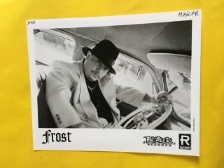 Frost Press Photo 8x10”,  Arturo Molina Jr. ,  Ruthless Records,  Photo: Peter Dokus