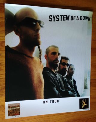 System Of A Down Toxicity 24x28 Promo Poster Record Store Display