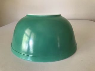 Vintage Pyrex 403 Primary Green Mixing Bowl 2 1/2 Quart
