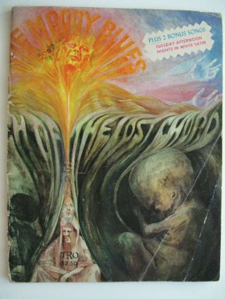 The Moody Blues: " In Search Of The Lost Chord " Tro Songbook P/v/g—1969